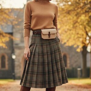 Banana republic Shearling leather belt bag Fanny pack